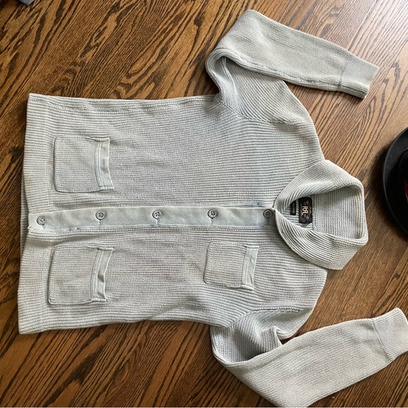 RRL shawl collar cardigan light blue - Picture 3 of 8